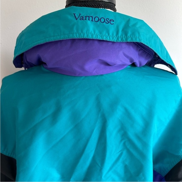 VTG Columbia 90’s Vamoose Windbreaker Colorblock Woman’s, XL - Picture 4 of 12